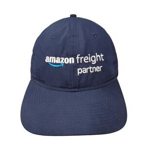 Amazon Freight Partner Strapback Hat Blue OS W/Tags Embroidered Logo